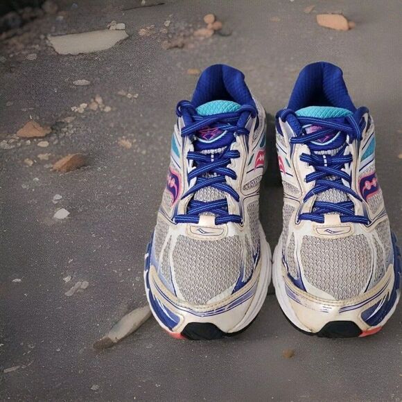 Saucony Women's Purple/Teal Training Running Athletic Shoes Size 10 - Picture 3 of 8